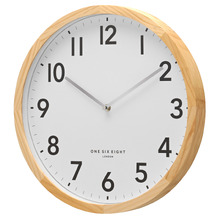 Jack Pine Wood Wall Clock